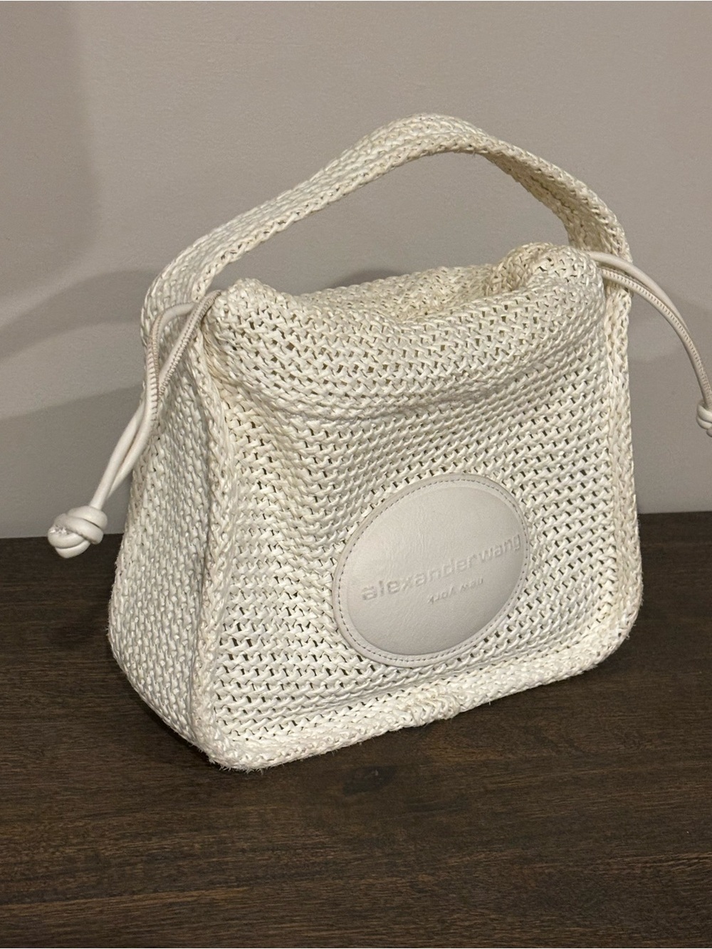 Alexander Wang Ryan Small Raffia Bag - Needs TLC